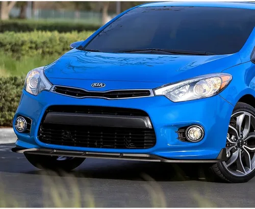 Vista 2 de EPARTS - Juego de 3 piezas de plástico ABS para parachoques delantero estilo STP, protección compatible con Kia Forte Koup 2DR Coupe 2014 2015 2016