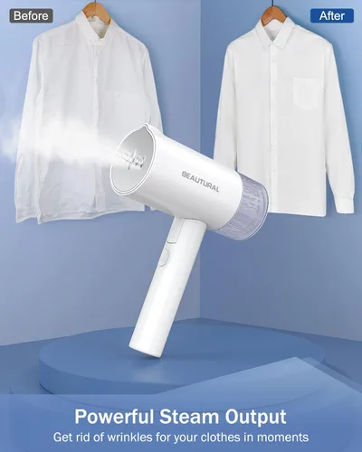 Vista 5 de BEAUTURAL Vaporizador para afeitadora de ropa y tela