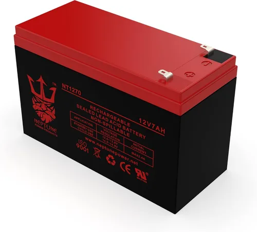 Vista 4 de Reemplazo Neptune para batería Powersonic 12V 7Ah Solex BD127 SB1270 de respaldo de alarma