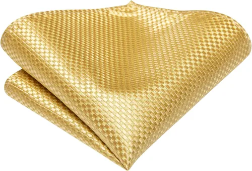 Vista 43 de Dubulle Corbata tejida de cachemira para hombre y gemelos de pañuelo para hombre, conjunto de gemelos para boda formal y negocios