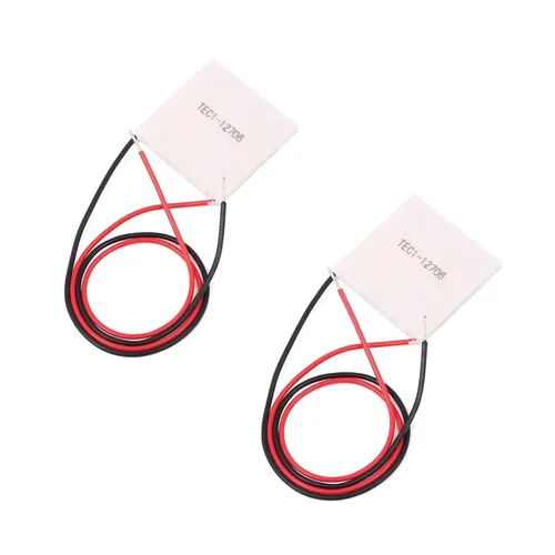 Vista 2 de Paquete de 4 placas de refrigeración Peltier TEC1-12706, 12V 6A