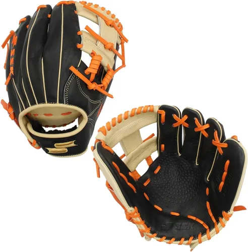 Vista 23 de SSK Z5 Craftsman Guante de béisbol para infield – 11.25” - 11.5” - 11.75” - 12” – Lanzamiento con mano derecha y izquierda