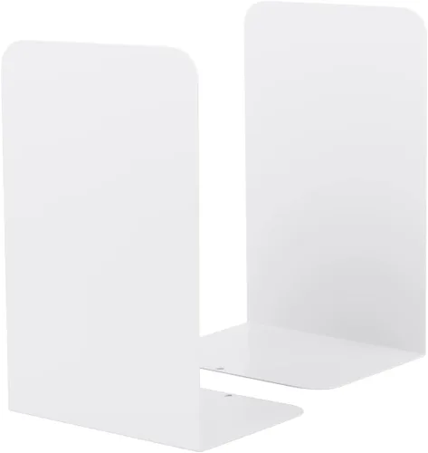 Vista 11 de Honagu Sujetalibros para estantes, hogar, oficina, tapón de metal para libros, soportes de metal para sujetalibros, sujetalibros decorativos