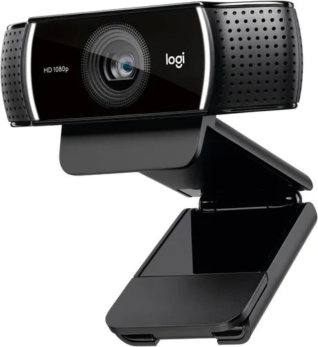 Vista 13 de Logitech Cámara web C920x HD Pro para PC, video Full HD de 1080p/30fps, audio claro, corrección de luz, funciona con Microsoft Teams, Google Meet