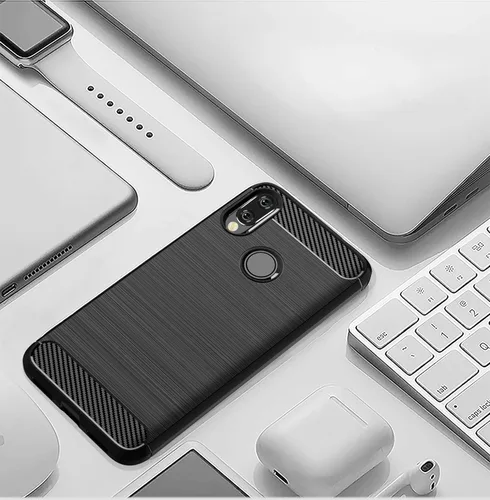 Vista 6 de Asuwish Funda compatible con Xiaomi Redmi Note 7/7Pro y protector de pantalla de vidrio templado, accesorios de celda, TPU de cuerpo completo, funda