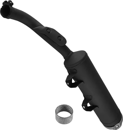 Vista 3 de Caltric Silenciador de escape compatible con Yamaha Raptor 700 YFM700 2015-2026 con junta