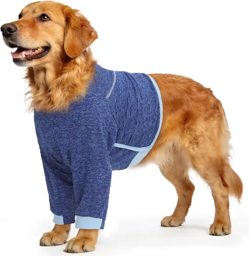 Vista 10 de ROZKITCH Funda para perro de pierna delantera para pierna delantera, protector de rodilla para evitar lamer heridas, codo, traje de recuperación