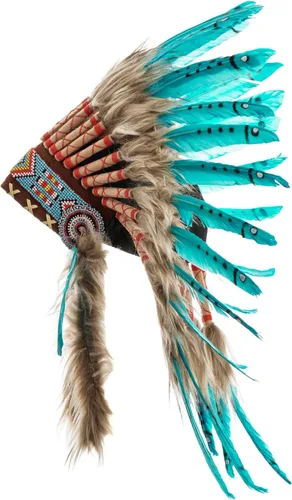Vista 25 de Novum Crafts Tocado de plumas Inspirado en indios nativos americanos Elige