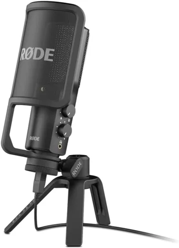 Vista 11 de RØDE NT-USB+ Micrófono condensador USB de grado profesional para grabar audio de calidad de estudio directamente en una computadora o dispositivo