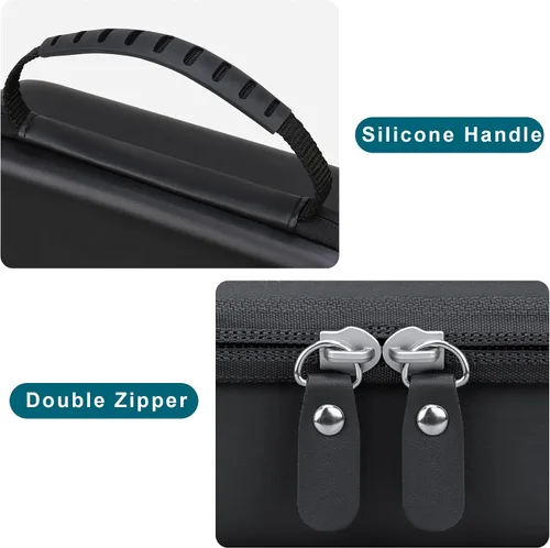 Vista 6 de Canboc Funda para cámara digital 4K para Femivo/IWEUKJLO/VETEK/VJIANGER 4K 48MP Vlogging para fotografía y video, bolsa para cámara de vlog