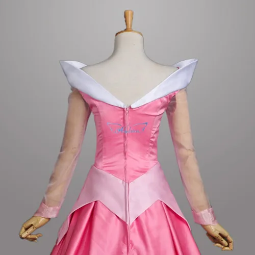 Vista 7 de Angelaicos Vestido de princesa de satén para mujer, disfraz de cosplay de Halloween