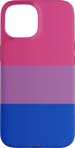 Vista 6 de Funda de colores de la bandera del orgullo bisexual para iPhone 16