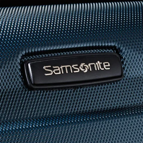 Vista 4 de Samsonite Omni - Juego de 3 piezas con accesorios para equipaje, verde azulado, Equipaje rígido con ruedas