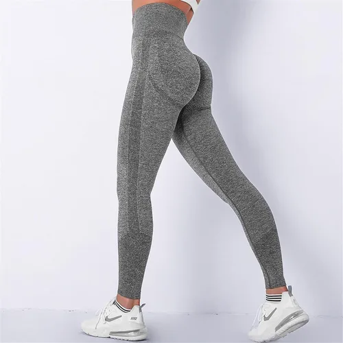 Vista 3 de TRENIS Leggings de yoga para mujer, leggings de entrenamiento sin costuras, leggings de levantamiento de glúteos para gimnasio
