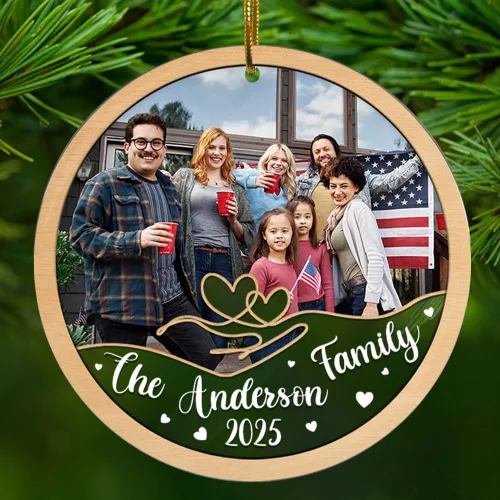 Vista 8 de Adorno personalizado de nuestro primer apartamento, con nombre y dirección personalizados, acrílico, 2.90 x 2.90 pulgadas, adornos de regalo