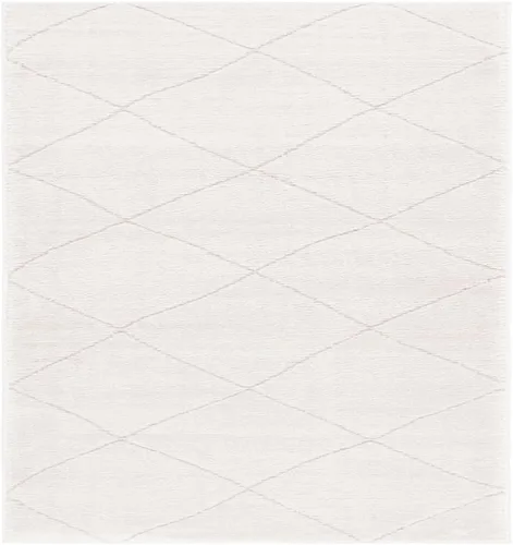Vista 2 de SAFAVIEH Melody Collection - Alfombra de pasillo de 8 pies, color marfil y beige, diseño bohemio, ideal para zonas de alto tráfico en pasillo, baño
