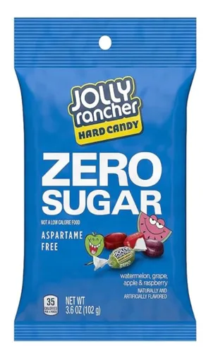 Vista 3 de Smiling Sweets Zero Sugar Jolly Rancher, dulces sin azúcar y sin aspartamo, deliciosos sabores de frutas que todos disfrutarán, dulces