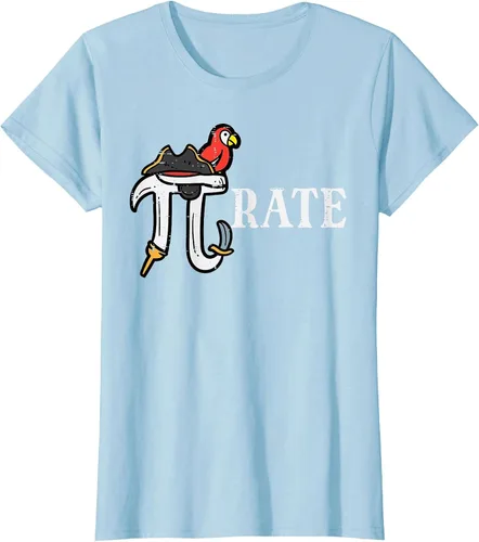 Vista 28 de Pirate Pi Funny Math Pie Halloween Disfraz Maestro Hombres Mujeres Camiseta Asphalt Grey