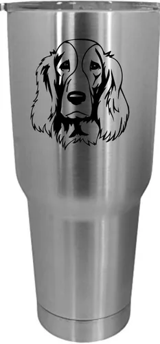 Vista 394 de Cairn Terrier - Vaso grabado con temática de perro, 30 onzas