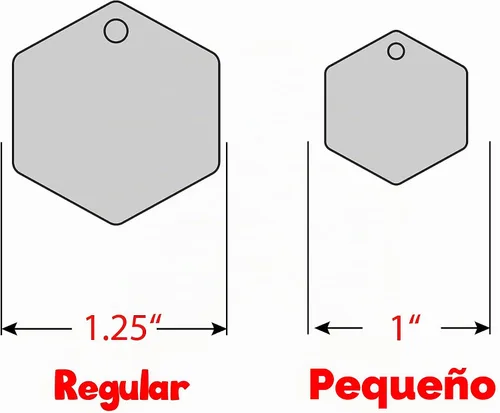 Vista 5 de Placa de identificación personalizada para perro con 5 líneas con grabado personalizado y profundo de acero inoxidable duradero, tamaño pequeño