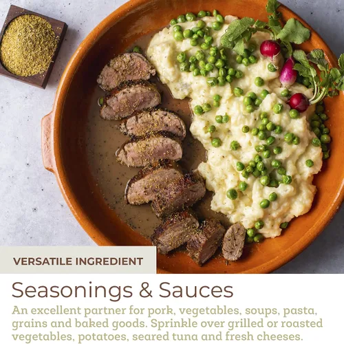 Vista 4 de Fresh & Wild Polen de hinojo italiano silvestre Vegano, sin gluten Ideal con arroz, pasta, risotto, adobos, carne y pescado o incluso salsas 1