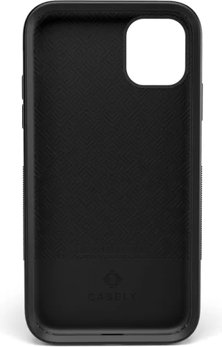 Vista 7 de Funda para iPhone 11 Casely Verificación de ajuste Funda neutra de cuadros en tablero