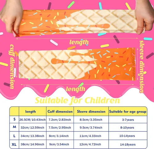 Vista 3 de Newcotte 12 pares de mangas de compresión para niños, manga de compresión de fútbol, béisbol, manga de brazo para jóvenes, protección UV