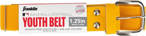 Vista 11 de Franklin Sports MLB - Cinturón ajustable para niños y niñas