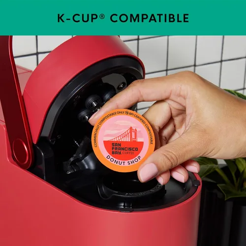 Vista 5 de SF Bay Coffee Organic Rainforest Blend, 12 unidades, Cápsulas de café compostables, tostado medio, compatible con K Cup incluyendo Keurig