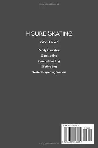 Vista 2 de Figure Skating Log Book And Journal For Ice Skater