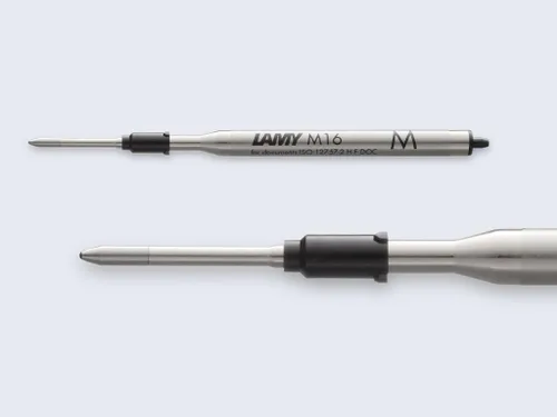 Vista 5 de Lamy Recambio de bolígrafo M16 con gran capacidad, metal - Recambio original para todos los modelos de bolígrafo - Indeleble - Ancho de línea medio