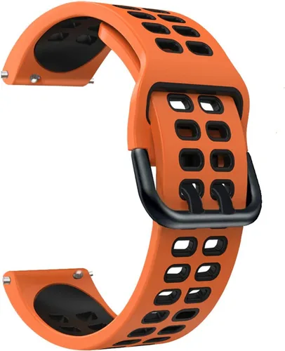 Vista 13 de Correa de silicona para reloj TicWatch Pro 3 Ultra/LTE/2021 GPS S2 E2 GTX reemplazo 20 0.866 in pulsera