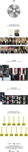 Vista 5 de THE BOYZ BE AWAKE 8th Mini Album CD+Poster on pack+Photobook+Lyrics Book+Selfie photocard+Film photo+Identification Tag+Tracking (REACH Version)