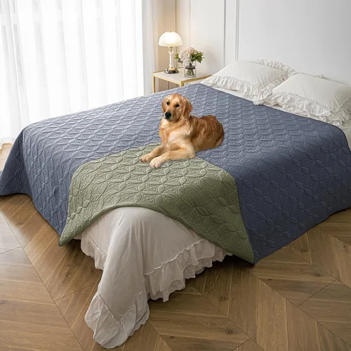 Vista 29 de Manta impermeable para perro, 30 x 30 pulgadas, fundas de sofá para mascotas pequeñas para sofá, silla, cama, protector de muebles de perros