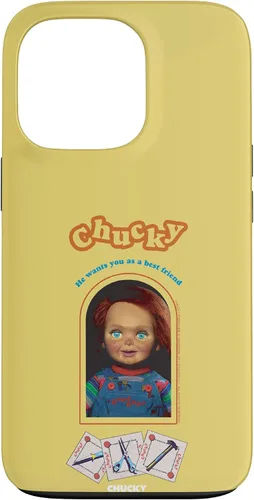 Vista 10 de Chucky Caja de estilo vintage para iPhone 17
