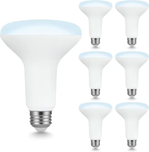 Vista 8 de Sigalux BR30 - Bombillas LED para interiores para latas empotradas, 7.5 W (reemplazo de 65 W), 650 lm, blanco suave 2700 K, atenuación suave, CRI