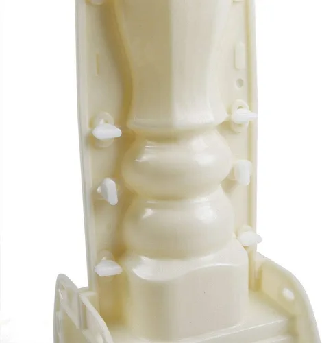 Vista 5 de Molde de barandilla de cemento romano de 35.0 in, molde de barandilla de valla de balcón de columna de bricolaje para hormigón yeso cemento PVC