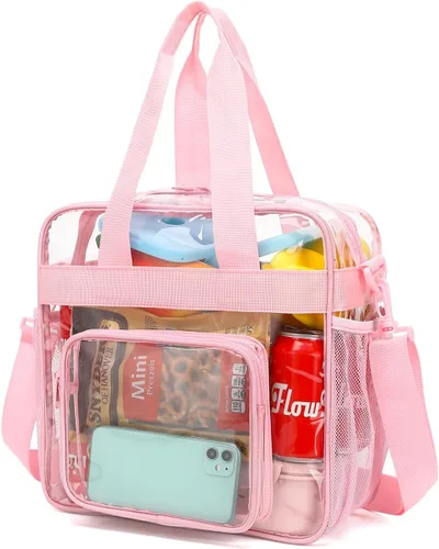 Vista 12 de FlowFly Fiambrera térmica con correa de hombro y asas para mujer, hombre y niños, amplia y reutilizable, congelable, bolso organizador de alimentos