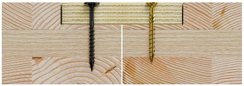 Vista 8 de Simpson Strong-Tie SDWS22400-4" x .220 Tornillos para madera (grado interior) 250ct
