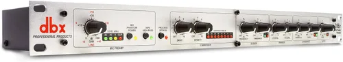 Vista 4 de DBX 286s Micrófono procesador preamplificador.
