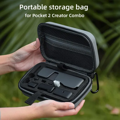 Vista 2 de Caja de viaje Bolsa de almacenamiento de mano Funda protectora para DJI Osmo POCKET 2