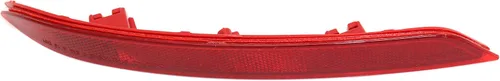 Vista 4 de Evan Fischer Reflector de parachoques compatible con Honda Accord 2016-2017 lado del pasajero trasero HO1185111