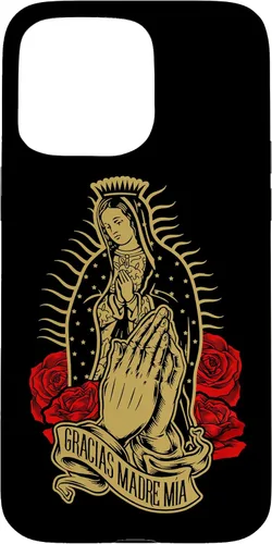 Vista 31 de Our Lady Virgen De Guadalupe Virgen Mary Gracias Madre Mía - Carcasa para iPhone 17