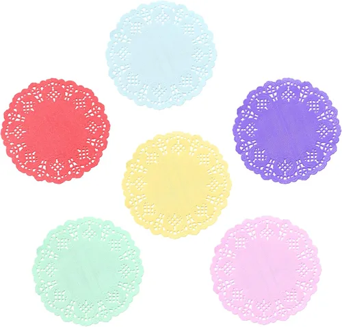 Vista 5 de Tapones redondos de papel, 3.5 pulgadas (multicolor-120 unidades)