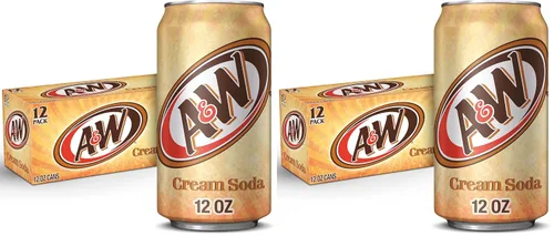Vista 12 de A&W Cream Soda, latas de 12 fl oz, paquete de 12