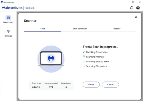 Vista 4 de Malwarebytes Premium 1 Year, 5 Device Windows, Mac OS, Android, Apple iOS, Chrome [Online Code]