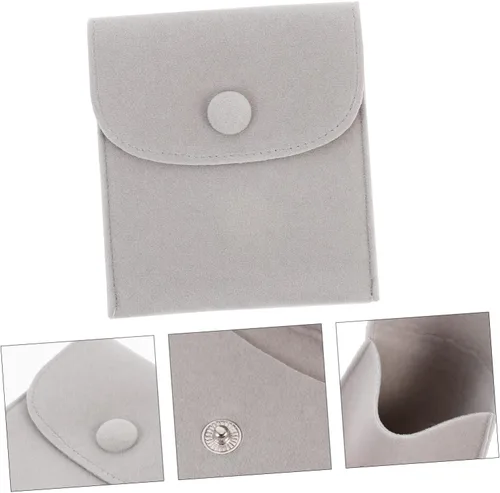 Vista 7 de NOLITOY 2pcs Watch Storage Bag Cloth Pouch Jewelry Bag Travel