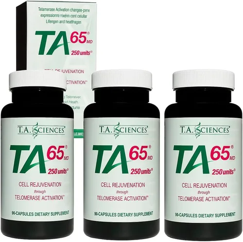 Vista 10 de T.A. Sciences Rejuvenecimiento celular TA-65 a través de activación de telomerasa, 90 cápsulas