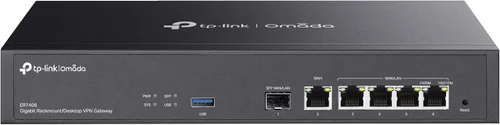 Vista 8 de TP-Link ER707-M2 Router VPN Omada Multi-Gigabit Puertos WAN Dual de 2.5Gig Alta Capacidad de Red Firewall SPI Omada SDN Integrado
