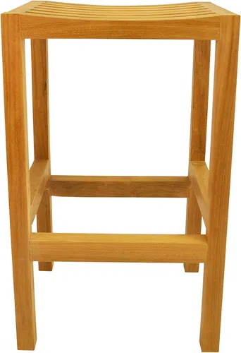 Vista 2 de Anderson Teak Nueva silla de bar sin respaldo Montego